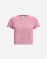 Baby Fox cropped T-Shirt - Baby Fox cropped T-Shirt Base Blu